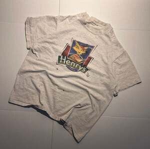 Vintage 90s Single Stitch Seattle's Best Coffee Henry's Blend 'One Cool Cat' Gra